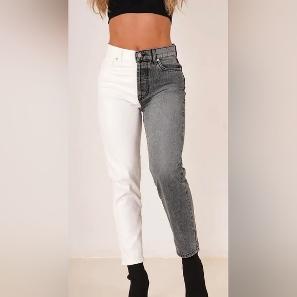 REVICE Denim - Revice Denim Two Tone True Love Checkmate Jeans